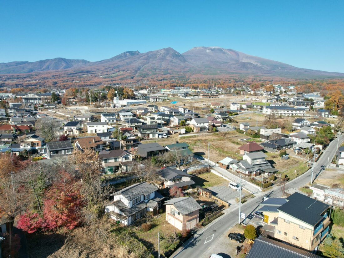 秋の浅間山